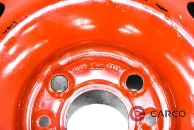 Резервна гума патерица 14 цола Firestone T105/70R14 DOT 258 4Bx14H ET43 Ц.О. 58.1 4x98 за FIAT BRAVO I (182) 1.2 16V 80 (1995 - 2001)