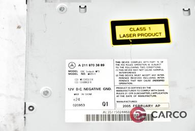 CD чейнджър за MERCEDES-BENZ CLS (C219) CLS 350 (219.356) (2004 - 2011)