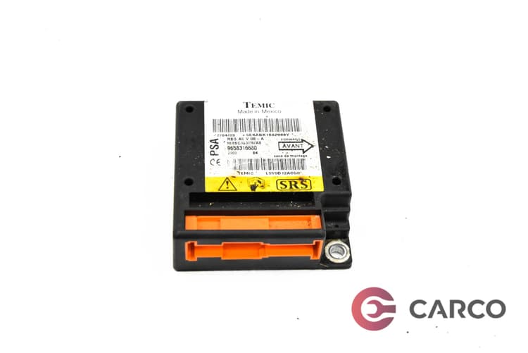 AIRBAG модул 9658316680 за CITROEN C3 I (FC_) 1.4 16V (2002)