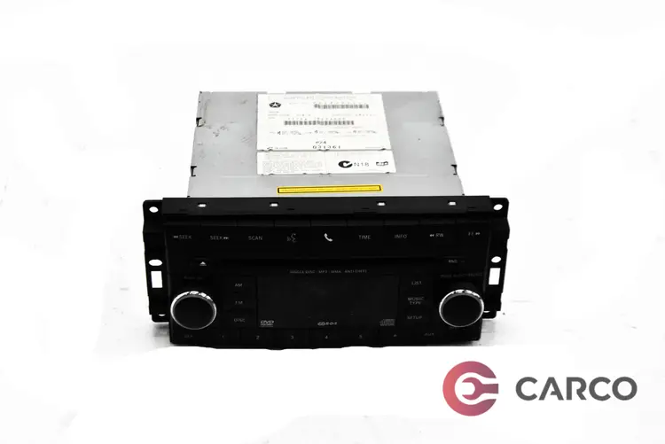 Радио/CD 05064955AC за JEEP PATRIOT (MK74) 2.2 CRD 4x4 (2007)
