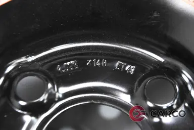 Резервна гума патерица 14 цола Pirelli135/80B14 DOT 4809 4Bx14H ET43 за LANCIA MUSA Facelift 1.4 (2004 - 2012)