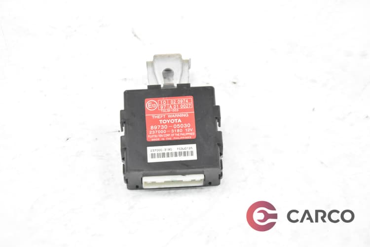 Модул аларма 89730-05030 за TOYOTA AVENSIS седан (T25_) 1.8 (2003 - 2008)