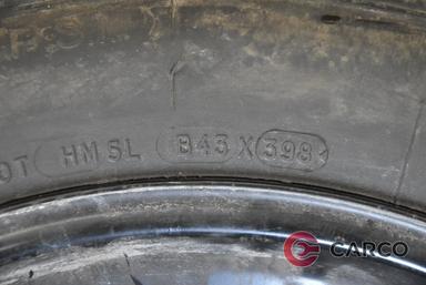 Резервна гума патерица 17 цола Michelin 125/80R17 DOT 398 4Bx17x50 за VOLVO C70 I купе 2.3 T-5 (1997 - 2002)