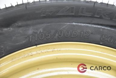 Резервна гума патерица 12 цола Falken T105/90D12 DOT 5004 12x3B за DAIHATSU CUORE VI (L251, L250_, L260_) 1.0 (2003)