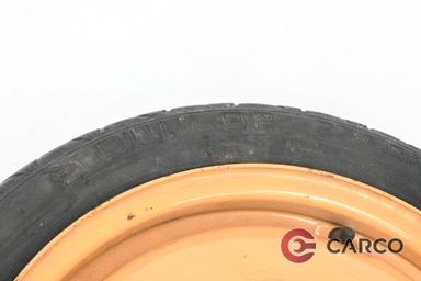 Резервна гума патерица Dunlop 15 цола T125/70D15 DOT:077 15x4T за HONDA PRELUDE Mk V (BB5-BB9) 2.0 16V (BB9) (1996 - 2001)