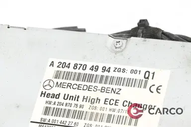 Радио CD и Навигация A2048704994 за MERCEDES-BENZ C-CLASS седан (W204) C 320 CDI (204.022) (2007 - 2014)