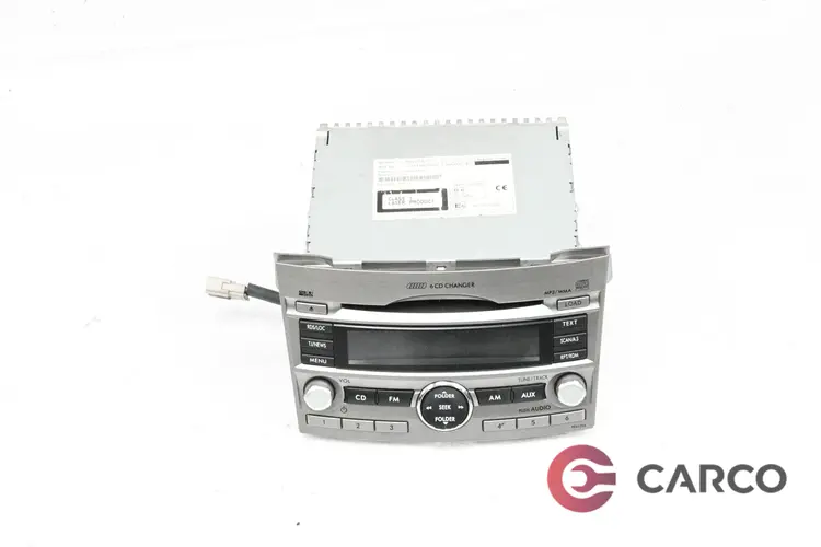 Радио CD 86201AJ410 за SUBARU LEGACY V седан (BM, BR) 2.0 D AWD (2009)