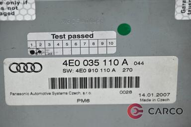 CD чейнджър 4E0035110A за AUDI A6 Avant (4F5, C6) 5.2 S6 quattro (2005 - 2011)