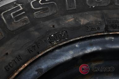 Резервна гума с джанта Bridgestone 15 цола 195/80R15 DOT:5003 5.5 Jx15H2x46 за LAND ROVER FREELANDER Facelift 1.8 i 16V 4x4 (1998 - 2006)