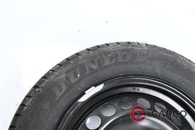 Резервна гума 15 цола Dunlop 185/65R15 DOT 1007 6Jx15H2 ET39 за OPEL CORSA D 1.2 (2006)