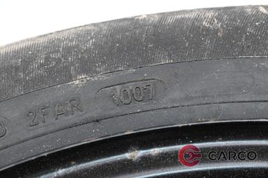 Резервна гума 15 цола Dunlop 185/65R15 DOT 1007 6Jx15H2 ET39 за OPEL CORSA D 1.2 (2006)