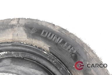 Резервна гума патерица 18 цола Dunlop 155/90D18 DOT 1304 4Jx18H за MERCEDES-BENZ M-CLASS (W163) FACELIFT ML 270 CDI 4-matic (1998 - 2005)