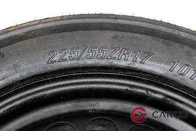 Резервна гума с джанта Carbon Series 17 цола 225/55ZR17 DOT:1313 7Jx17H2 за OPEL INSIGNIA 1.8 Hatchback (2008)