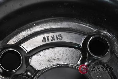 Резервна гума патерица Kumho 15 цола T125/70D15 DOT:1010 4Tx15 за CHEVROLET LACETTI Хечбек (J200) 1.6 (2003)