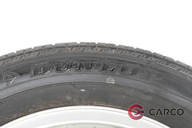 Резервна гума с джанта Dunlop 15 цола 205/60 R15 DOT:2000 6Jx15H2 ET37 за AUDI 80 Coupe ( B3) 2.0 E 20V Quattro (1986 - 1991)