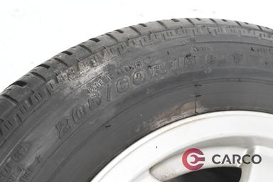 Резервна гума с джанта Dunlop 15 цола 205/60 R15 DOT:2000 6Jx15H2 ET37 за AUDI 80 Coupe ( B3) 2.0 E 20V Quattro (1986 - 1991)