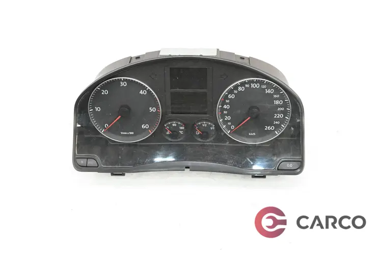 Километраж за VW GOLF V (1K1) 1.9 TDI (2003 - 2009)
