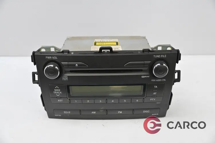 Радио CD за TOYOTA COROLLA седан (E15_) 1.4 D-4D (2006)