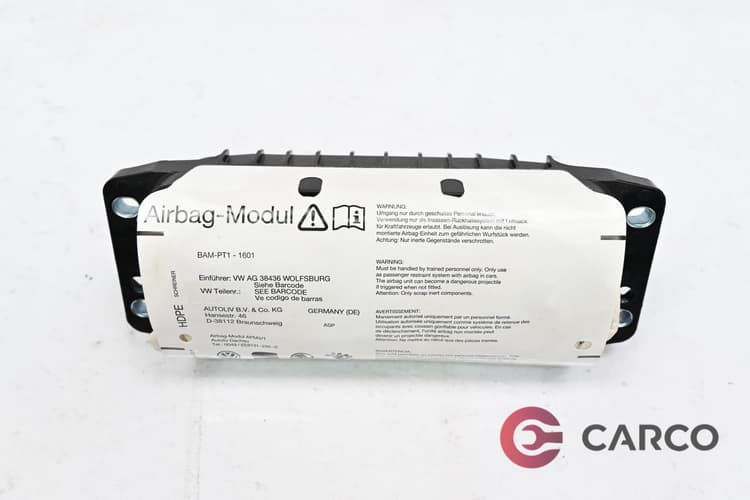AIRBAG пасажер за VW GOLF VI (5K1) 1.4 TSI (2008 - 2013)