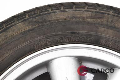 Резервна гума с алуминиева джанта 15 цола 195/60R15 за DAEWOO TACUMA (KLAU, U100) 1.6 (2000)