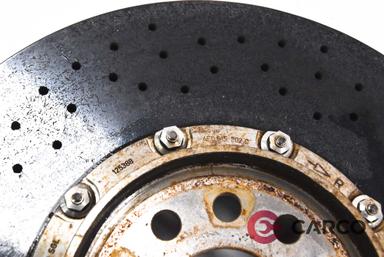 Спирачен диск преден десен 4E0 615 302 C за AUDI A8 седан (4E_) S8 quattro (2002 - 2010)