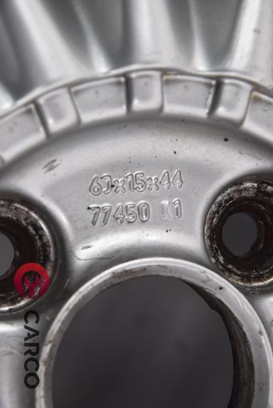 Алуминиева джанта 15 цола 6Jx15 44 със зимна гума 185/65 R15 за VOLVO S40 I седан (VS) 2.0 (1995 - 2004)