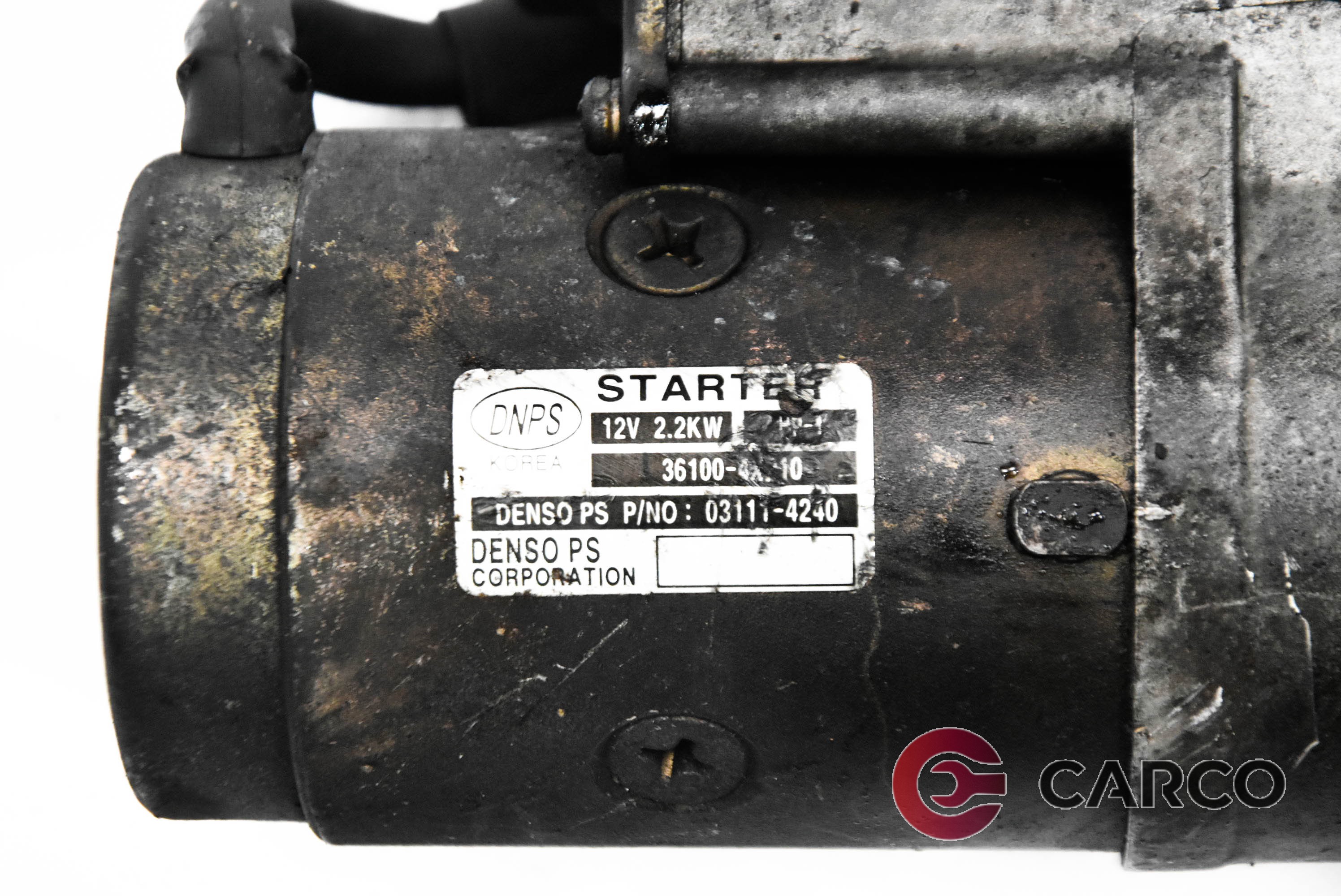 Стартер 361004X210 за HYUNDAI TERRACAN (HP) 2.9 CRDi 4WD (2001 - 2006 ...